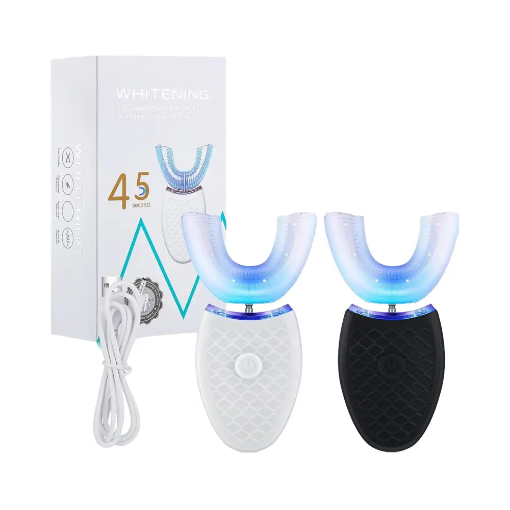 U-Shaped Electric Toothbrush – 360° Clean & 3 Heads